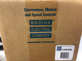 Bodine 33A5BEPM-WX2 1/8 1/4 HP DC GearMotor 90/130 Volts 20.4:1 Ratio