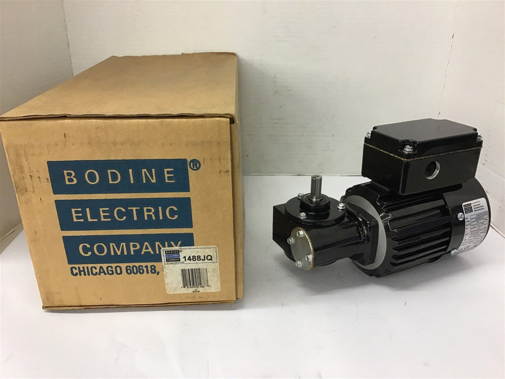 Bodine 34R4BFCI-3F Motor 50 HZ Gearmotor Single Phase 10:1 Ratio 140 Rpm