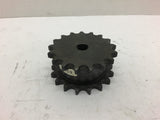 Martin DS40A17 1/2" Bore Coupling Double 40 Sprocket