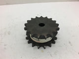 Martin DS40A17 1/2" Bore Coupling Double 40 Sprocket