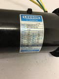 Leeson M1125133.00 .06 HP AC Gearmotor 115 volts single Phase .9 amps 6:1 Ratio