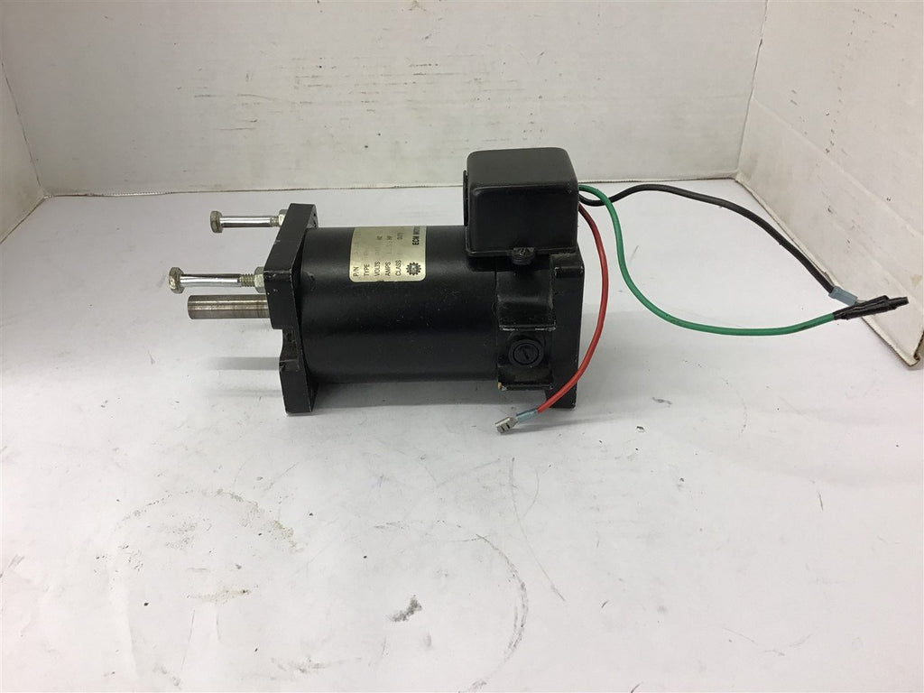 ECM 3318-11B DC Gear Motor .11 HP 90 volts 1375 Rpm