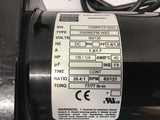 Bodine 33A5BEPMWX2 1/8 1/4 HP DC Motor 90/130 Volts 20.4:1 Ratio 83/123 Rpm