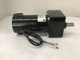 Bodine 33A5BEPMWX2 1/8 1/4 HP DC Motor 90/130 Volts 20.4:1 Ratio 83/123 Rpm