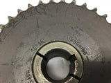 Browning 40P36 Sprocket 40 Chain with Browning P1 1-1/4" Bushing