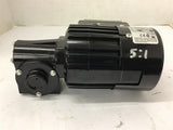 Bodine 50 Watt AC GearMotor 50 HZ Single Phase .5 Amps 230 Volts 5:1 Ratio