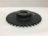 Martin 40BTL40 40 chain sprocket with 1610 Dodge Tapered-Lock 1-1/2 Bushing