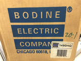 Bodine Electric 34R4BFCI-3F Gear Motor 1/15 HP 70 RPM 230VAC 20:1 Ratio