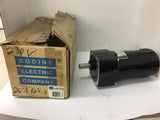 Bodine 42A5BEPM-E2 1/4 HP DC Gear Motor 130 Volts 15:1 Ratio 165 Rpm