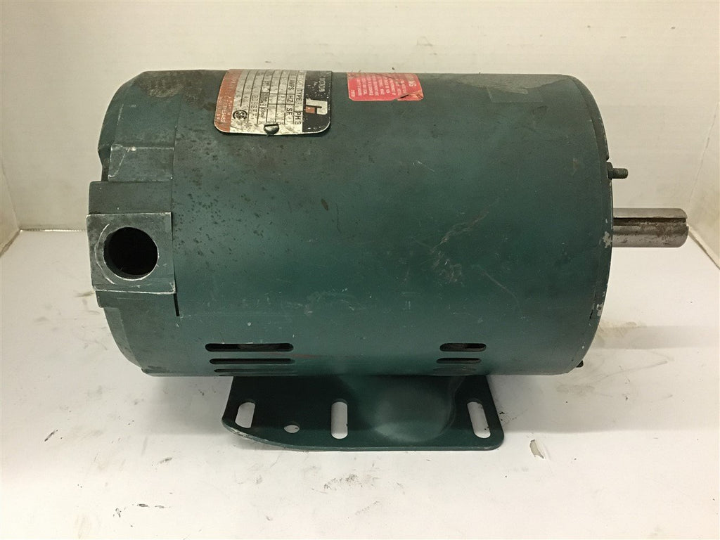 Reliance Electric P14H0405P AC Motor 2 HP 3450Rpm BK145T Frame 230/460V Type P