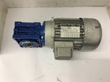 Keb M71C/2 .90 KW Gear Motor 255/440-266/460 volts 3460 Rpm 7.5:1 Ratio