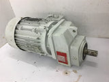 Watt 0.75 KW Gear Motor 255/440 Volts 1705 Rpm 20:1 Ratio