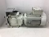 Sew Eurodrive DFT80N4 1 HP AC Gear Motor 460 Volts 1700 Rpm 6.80:1 Ratio