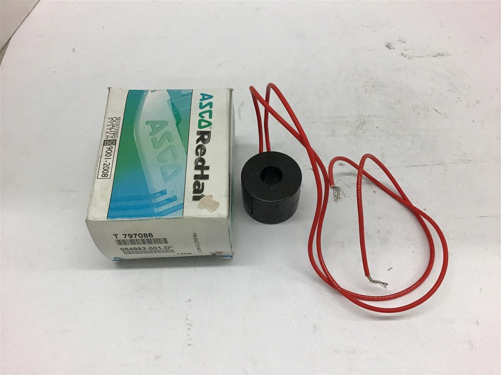 ASCO Coil 064982-001-D Solenoid Coil