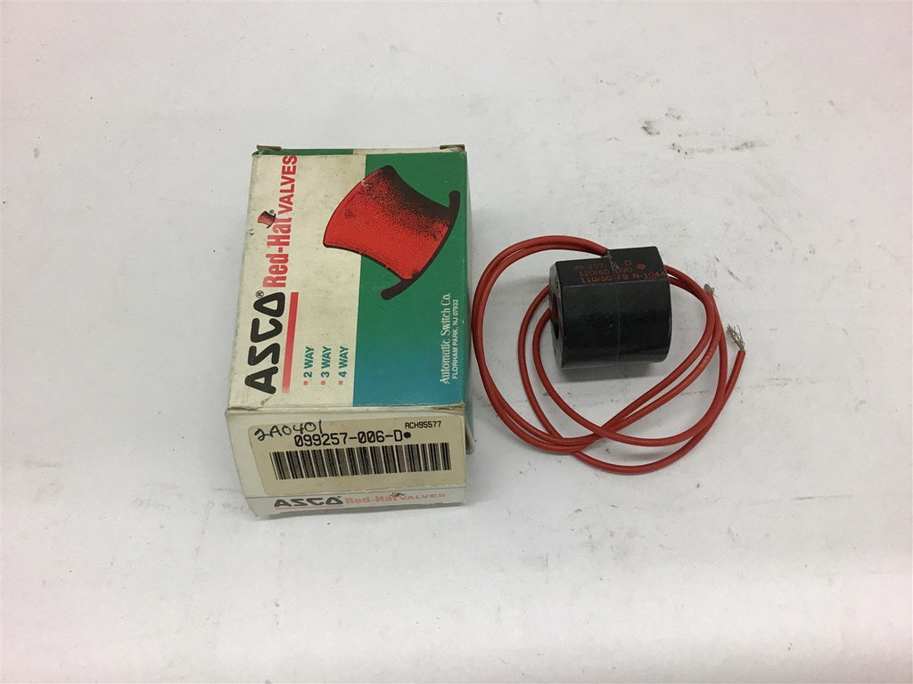 ASCO 099257-006-D Solenoid Valve Coil