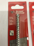 Vermont American 1/4" Drill Bit Lot Of 5