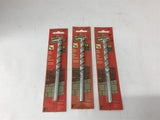 Vermont American 14029 1/2" Drill Bit Lot Of 3