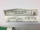 Asco 064982-004-D Solenoid Valve Coil