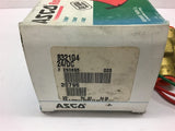 Asco 8321G4 Solenoid Valve 3/8 10-200PSi 10.6Watts