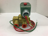 Asco 8321G4 Solenoid Valve 3/8 10-200PSi 10.6Watts