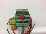 Asco 8321G4 Solenoid Valve 3/8 10-200PSi 10.6Watts