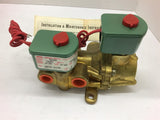 Asco 834480 Solenoid Valve 3/8" Pipe 250 PSI 120 Volts 6 Watts