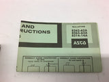 Asco 69-319 Spare Part Kit Lot of 2