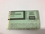 Asco 68-062 Spare Part Kit Lot of 2