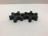 Lovejoy L-099 L-100 11494 Rubber Spider Coupling Insert Lot of 2