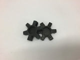 Lovejoy L-099 L-100 11494 Rubber Spider Coupling Insert Lot of 2