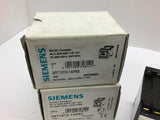 Siemens Contactor3RT1015-1AP62 Lot of 2