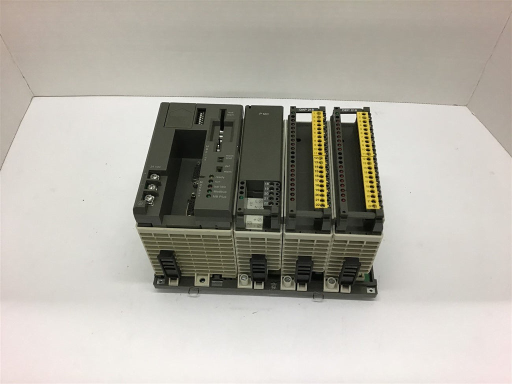 Schneider Automation Modicon PC-E98 4-2 45 Comp 984 CPU 8K MEM 1xMB MB+