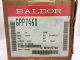 Baldor GPP7460 Motor 1/4HP 74-PSL-0 Frame 90DC Volts TENV Enclosure Spec 31735A