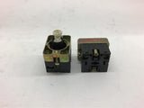 Automation Direct ECX-1050 BA9 Lamp Holder w/Mount Lot of 2