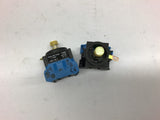 IDEC HW-DA1F Contact Blocks Lot of 2