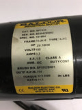 Baldor GP7433 .25 HP DC Motor 180 volt 11:1 Ratio 314 Rpm