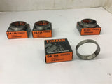 Timken L44610 Bearing Cup Lot Of 4