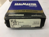 Seal Master SF-12 4 Bolt Flange Bearing 3/4" Bore