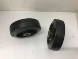 Wheels ID 3/4" Thickness 1 7/8" OD 6" Lot of 2