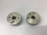 Hayes Aluminum 3/4" Jaw Couplings Lot of 2