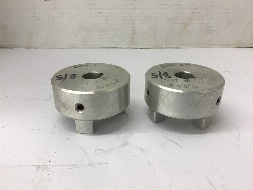 Hayes Aluminum 5/8" Jaw Couplings Lot Of 2