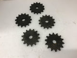 Martin 60 14 Sprocket 60 Chain 14 Teeth Lot Of 5