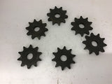 Martin 60 10 Sprocket 60 Chain 10 Teeth Lot Of 6