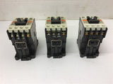 Fuji SC-03 Contactor 20 Amp Lot Of 3