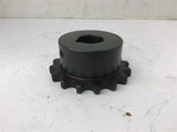 Tsubaki 5016F-1 Sprocket 50 Chain 16 Teeth 1" Bore