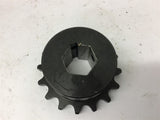 Tsubaki 5016F-1 Sprocket 50 Chain 16 Teeth 1" Bore