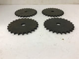 Martin 4025 Sprocket 40 Chain 25 Teeth Lot Of 4