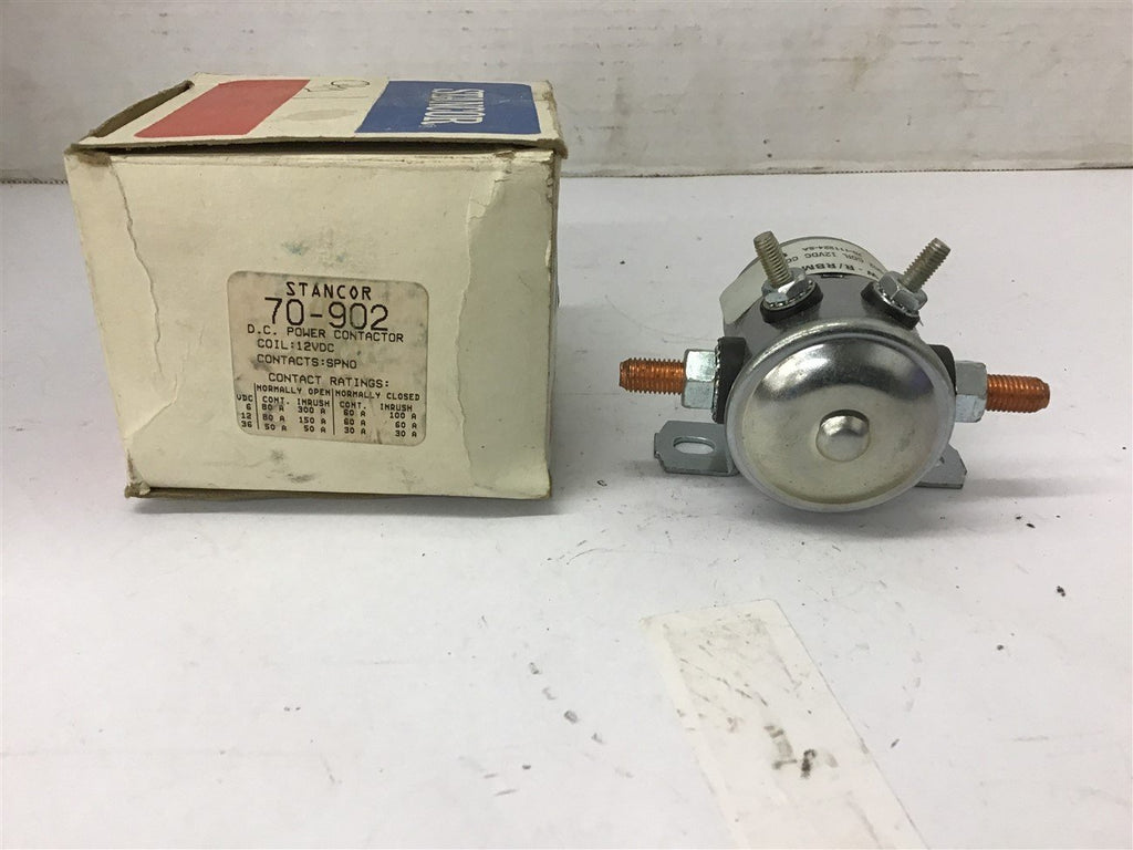 Stancor 70-902 D.C. Power Contactor 12VDC