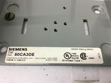 Siemens 50CA3DE Std Duty control Station w/ 2 Push Buttons START-STOP