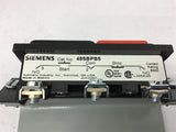 Siemens 49SBPB5 Push Button Kit Start Stop